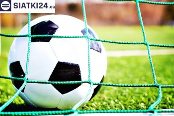 Siatki Kluczbork - Siatki do bramki - 7,32x2,44 - (7,5x2,5m- tak zwane bramki siódemki) do piłki nożnej. dla terenów Kluczborka