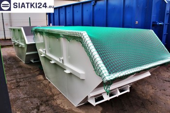 Siatki Kluczbork - Siatka przykrywająca na kontener - zabezpieczenie przewożonych ładunków dla terenów Kluczborka